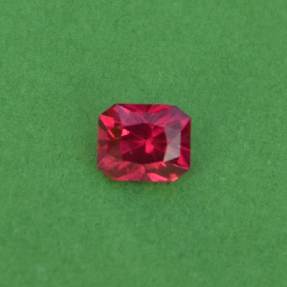 Grenat Rhodolite Rectangle